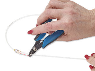 crimping pliers crimping on wire
